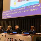 تاکید بر «فراگیری در تحصیل» و «پایان دادن به جداسازی» افراد دارای سندروم داون در کنفرانس سازمان ملل