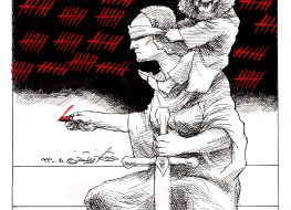 کاریکاتور (۹۱): صادق لاریجانی و ابقا برای پنج سال دیگر