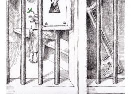 کاریکاتور (۱۲۲): دو سال دیگر برای بهاره‌ هدایت در زندان