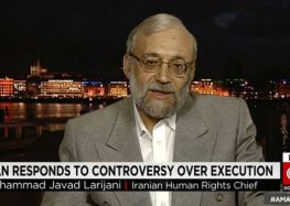 اظهارات خلاف واقع جواد لاریجانی در مورد وضعیت حقوق بشر در ایران در گفت وگو با شبکه «سی.ان.ان»