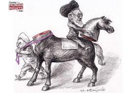 کاریکاتور ۱۷۱: خامنه‌ای و روحانی در اداره کشور