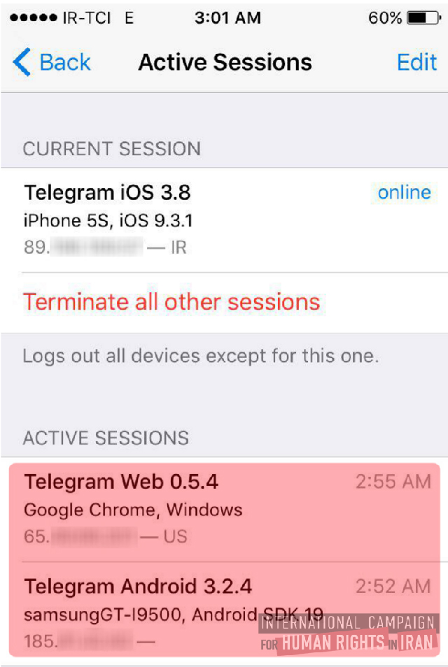 این تصویر نشان میدهد دریافت اپلیکیشنهایی که به امینت کاربران ایرانی کمک میکند به دلیل تحریمها برای آنها امکان پذیر نیست