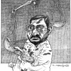 کاریکاتورهفته (۲): قاضی مرتضوی و عدالت! – کاری از توکا نیستانی
