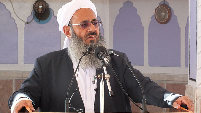 مولوی عبدالحمید، عضو اتحادیه جهانی علمای مسلمان، عضو مجمع فقهی مکه، امام جمعه اهل سنت شهر زاهدان