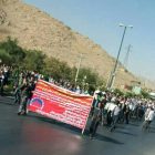 حمله پلیس ایران به دو تجمع مسالمت‌آمیز در اراک و بازداشت و ضرب و شتم کارگران معترض
