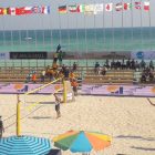 در روز سوم مسابقات والیبال ساحلی کیش، باز هم از ورود زنان جلوگیری شد