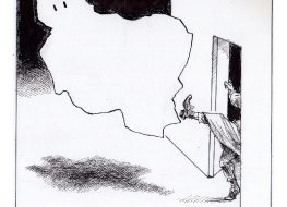 کارتون ۱۳۶: انتخابات ایران بدون حضور ایرانیان