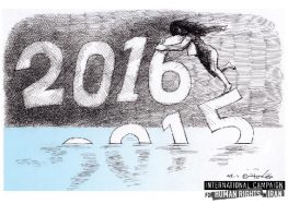 کارتون ۱۳۳: با امید ساحل امن در سال ۲۰۱۶
