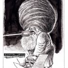 کاریکاتور ۱۵۳: علم‌الهدی و درخواست برای برخورد قاطع با احمد منتظری به دلیل انتشار فایل صوتی