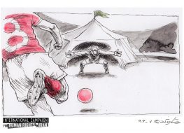 کاریکاتور ۱۶۱: فوتبال، مسوولین و تاسوعا