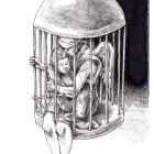 کاریکاتور ۱۵۸: عدالت در زندان