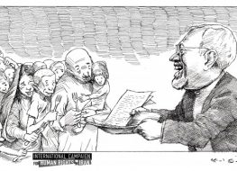 کاریکاتور (۱۱۰): حقوق اقتصادی و توافق‌نامه هسته‌ای